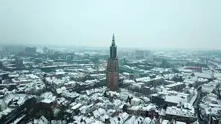 4K | Winter is here | Amersfoort