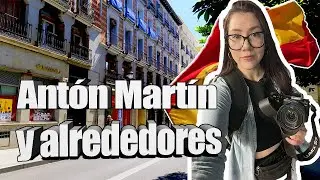 Visitando Antón Martín y sus alrededores Barrio Embajadores de Madrid España