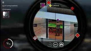 Hitman sniper chapter 5 mission 21 | Get 3 running headshot