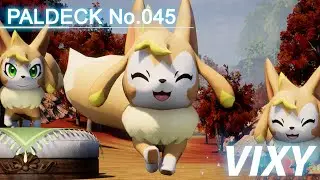 Paldeck | No.045 VIXY - Palworld | Gameplay | Pocketpair
