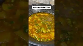 Aloo Matar Shorba for dinner #cookwithzuni #zunistasteandtales #homecookzuni #aloomatarshorba