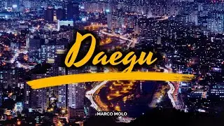 Caminando por Daegu, Corea del Sur.