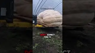 This Pumpkin Weighs Over 3,000 Kilos