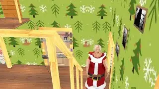 Funny granny game ......Granny become santa claus😳😲