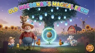 Old MacDonald Had a Magical Farm &ndash; New 3D Cartoon Song for Kids | ChikoMomoTV