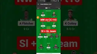 nw vs cc dream11 prediction,nw vs cc dream11 team ,nw vs cc spice Isle T10 dream 11 team today match