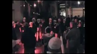 Carnaval de Chapelle 2012, les paysans, Mardi, brulage des bosses final
