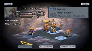 Let's Play FFT 1.3 (Story 24) Underground Book Storage 3F