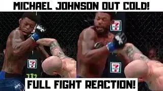 JOSH EMMETT KNOCKS OUT MICHAEL JOHNSON - FULL FIGHT REACTION/BREAKDOWN - UFC ON ESPN 2