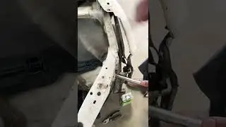 Toyota Corolla fixing radiator support nicely #art #artist #automobile  #ararautozoneas