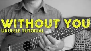 БЕЗ ТЕБЯ (урок игры на укулеле) - The Kid LAROI - Как играть