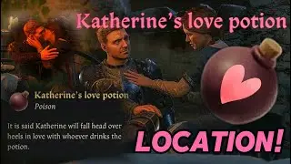 Katherine romance POTION?! (Tutorial) kingdom come deliverance 2