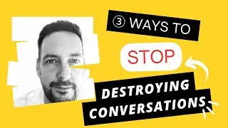 3 ways to STOP destroying conversations #learnenglish #englishspeakingpractice #englishspeakingskill