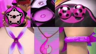 All Miraculous Accessories in Pink Miraculous Ladybug