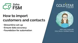 How to import customers and contacts on Zoho FSM