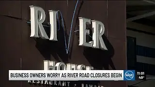 Business owners on River Road worry about impact of closures on their restaurants