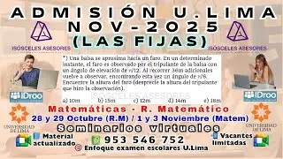U.lima  Admisión Nov- 2025- Seminario/Repaso de LAS FIJAS