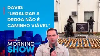Pol&iacute;cia ENCONTRA uma tonelada de MACONHA em ESCOLA; David de Tarso MANDA A REAL