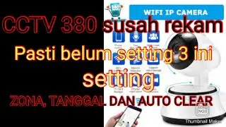 cara mengatasi CCTV v380 tidak bisa rekam