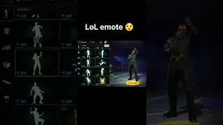 LoL emote free fire return. #lolemot #return #tonightupdate #freefire