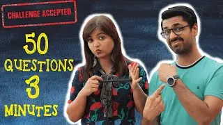 Wife Asks Husband - 50 Questions in 3 Minutes! | Couple Challenge | MARRIED FRIENDS