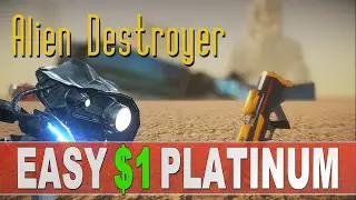 Easy & Fast $1 Platinum Game | Alien Destroyer Quick Trophy Guide | 2x Platinum - Stackable EU - NA