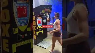 Girl Punches Machine More Like a Man than a Woman🤨 @mayaliftsmorethanu999