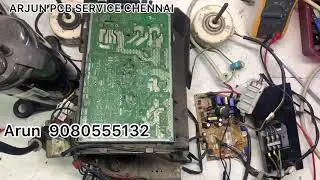 LG Inverter Ac PCB CH05 or 5 times light blinking problem