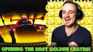 Opening 50 of the BEST & RAREST Golden Crates in Rocket League!