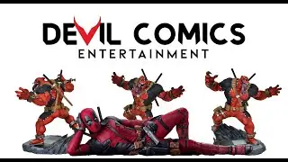 Marvel Contest of Champions Deadpool Venom Venompool PCS COLLECTIBLES 1/10 Scale Statue