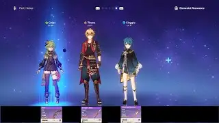 Genshin Impact Combat Demo (𝐖𝐨𝐫𝐥𝐝 𝐋𝐯𝐥 𝟓, 𝐀𝐑 𝟒𝟓): Collei + Thoma + Xingqiu = 𝟒★ 𝗼𝗻𝗹𝘆 𝘁𝗲𝗮𝗺