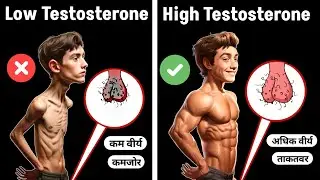 Testosterone kaise badhaye | Boost Testosterone naturally | टेस्टोस्टेरोन कैसे बढ़ता है