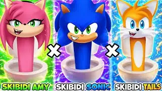 NEW Sprunki OC SKIBIDI TRIO AMY x SONIC x TAILS / (TRIO)
