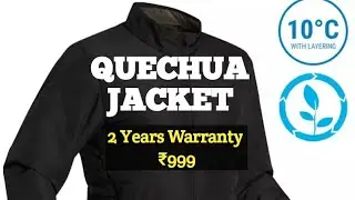 Quechua Jacket for winter in  ₹ 999 || Quechua Men's mountain treking padded Jacket