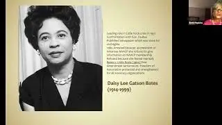 Retired Wake Forest University Law Professor Beth Hopkins on civil rights pioneer Daisy Bates