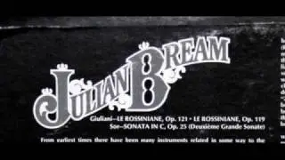 Julian Bream: Le Rossiniane, Op. 121 - Part 1 (Giuliani) - RCA, 1975, Recorded in England