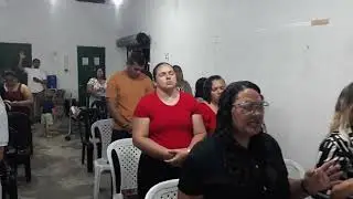 Culto na arueira com primeiro Geraldo e primeiro mscio