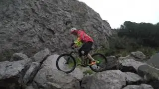 Rick Koekoek in Sicily MTB Trials Tricks