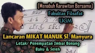 [MKB] Penempatan Imbal Bonang (Baku-S&egrave;l&egrave;h) || Lanc. MIKAT MANUK Sl. Manyura || Fakultas Filsafat UGM