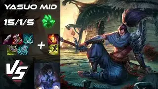 MID Yasuo vs Sylas - EU Challenger Patch 25.24