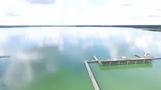 Arendsee Seeb&uuml;hne Luftansicht