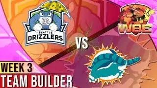 LET'S GET SAUCY! WBE S2 W3 Team Builder vs. Miami Donphans (USUM)