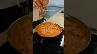 Easy Creamy Tomato Pasta. Recipe &darr; #pasta #pastarecipe #pastalover #easyrecipe #recipe