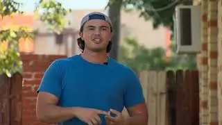 Students building a dumpster diving business