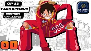* УГАДАЙТЕ, ЧТОБЫ ВЫИГРАТЬ ЗОЛОТОГО ДОНА!!! * CARRYING ON HIS WILL OP-13 One Piece Pack Opening C...