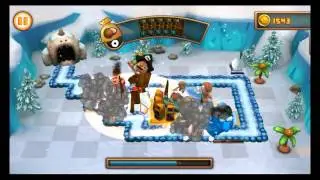 Go Home Dinosaurs! - 3-18 - Walkthrough - 3 steaks! (easy way)