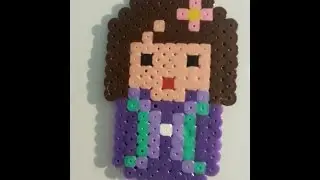 Creando una Geisha en Hama Beads - Perler Beads - Pyssla (tutorial)