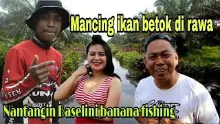 Mancing ikan betok di rawa ketemu baselini banana fishing|spot tahayulBBF