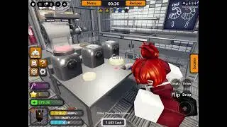 Playing the generic cooking game! (At the end that girl did my dads order wrong lol