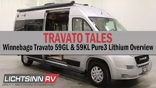 LichtsinnRV.com - Winnebago Travato 59GL & 59KL Pure3 Lithium Overview